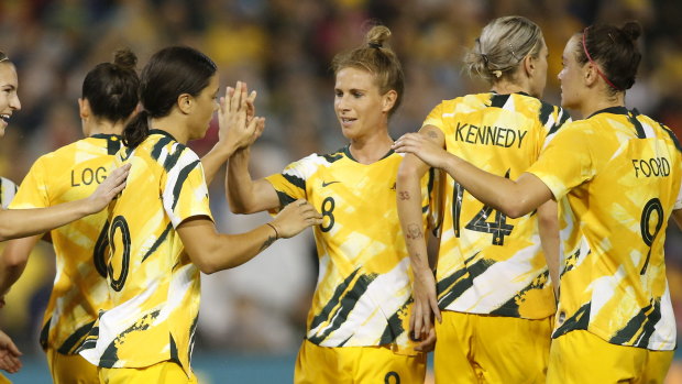 The Matildas are in a holding pattern for Tokyo.