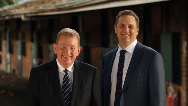 BlueBet executive chair Michael Sullivan and CEO Bill Richmond are taking a punt on the booming US wagering market. 