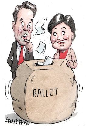 Allegations of ballot stuffing in the NSW Labor leadership race have surfaced. Illustration: John Shakespeare