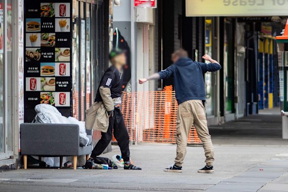 St Kilda residents have raised concerns about anti-social behaviour.