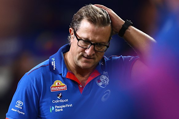 Western Bulldogs senior coach Luke Beveridge.