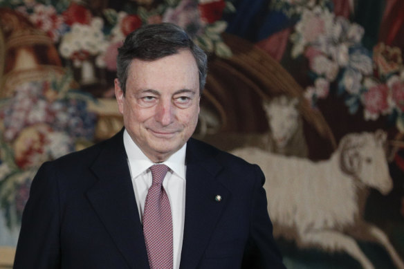 Italy’s PM Mario Draghi - another steadying hand for an unsteady group of political parties.