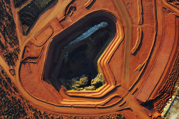 The Lynas Mt Weld mine in Western Australia.