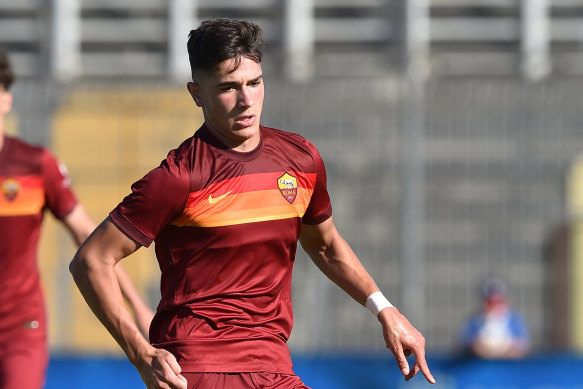 Shining in the eternal city: Cristian Volpato is training under Jose Mourinho at Roma.