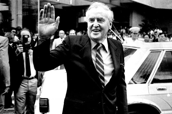 Joh Bjelke-Petersen in March 1987.