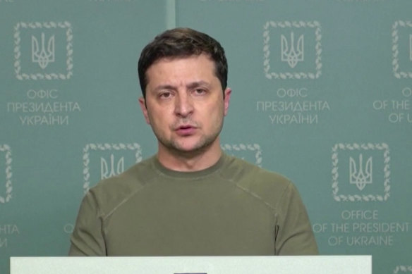 President Volodymyr Zelensky has accused Russia of a war crime over its attacks on Kharkiv.