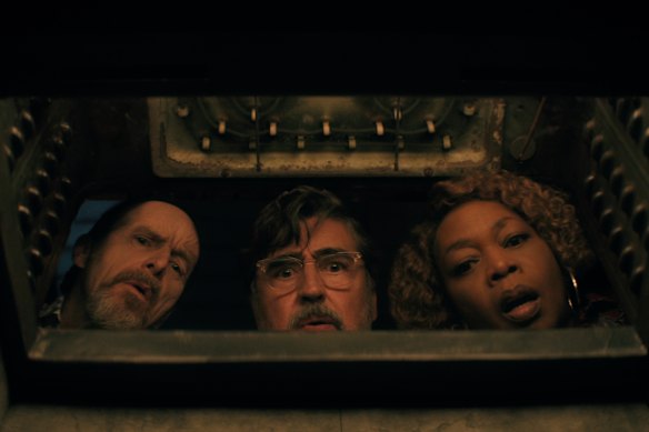  Denis O’Hare as Wally, Alfred Molina as Sam, Alfre Woodard as Judy in The Boroughs.