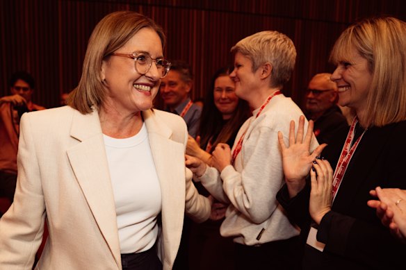 Premier Jacinta Allan soft-launched Labor’s election campaign at last month’s state conference.