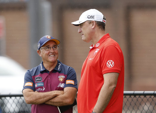 Brisbane’s Chris Fagan and Sydney’s John Longmire are football lifers who have watched the regard for coaches fall.