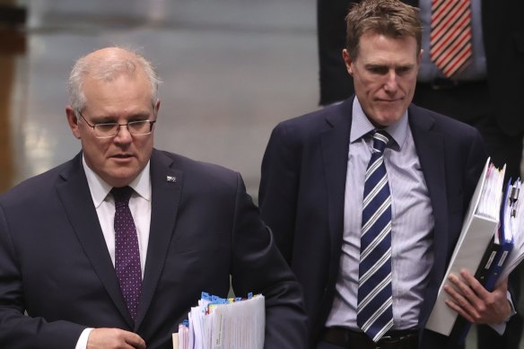 Prime Minister Scott Morrison has asked for departmental advice about whether Industry Minister Christian Porter has breached ministerial standards.