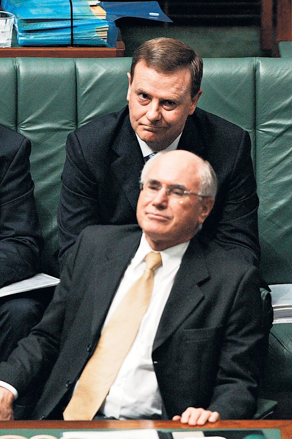 Former prime minister John Howard and former federal treasurer Peter Costello endured years of rivalry.