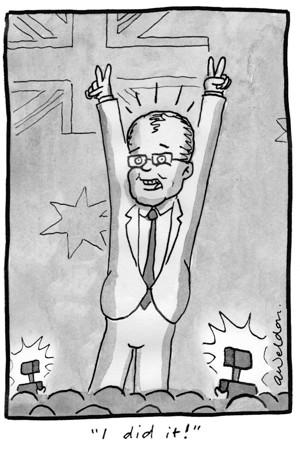 Scott Morrison is comedy gold, like George Costanza: Tosh Greenslade