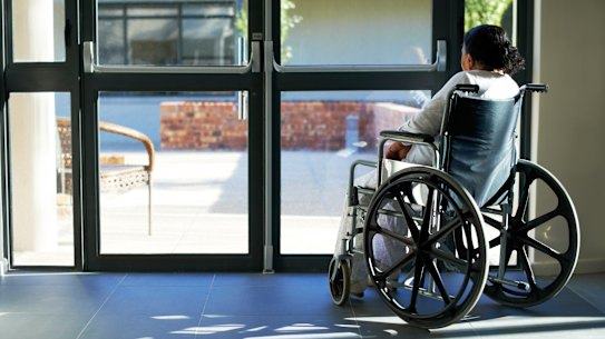 The royal commission said getting younger people out of nursing homes should be a top priority for action. 