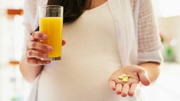 Pregnancy can cause low iron levels, but a supplement (and glass of orange juice) can help.