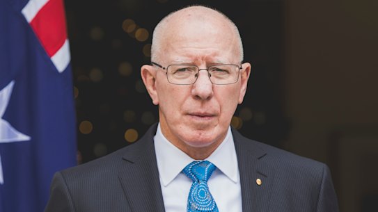 NSW Governor David Hurley.