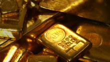 The gold price has also soared as investors flock to the safe haven.