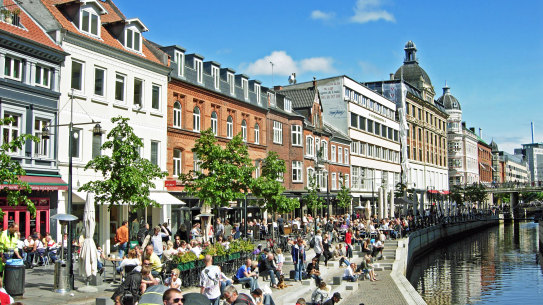 Locals describe Aarhus as laid-back, liberal and liveable.