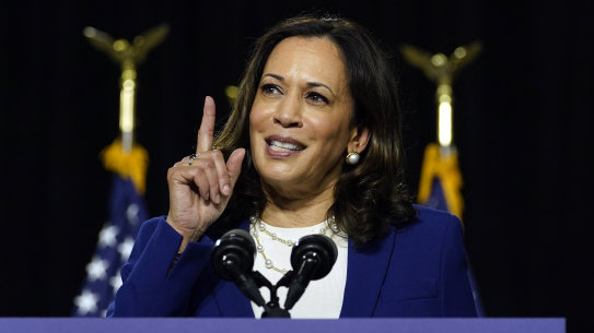 Kamala Harris went on the attack against the Trump administration's handling of the coronavirus and the economy.