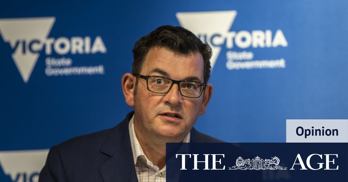 Dan Andrews is in pain. So are we. Quarantine. What went wrong?