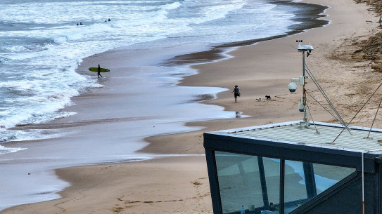 Cams capturing footage of the beach on the Surf Coast. 