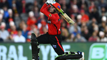 Mackenzie Harvey scored his first BBL 50 for the Renegades.