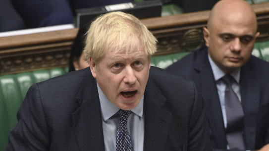 Prime Minister Boris Johnson urges MPs to back his deal in the first Saturday sitting of the Commons since the Falklands War.