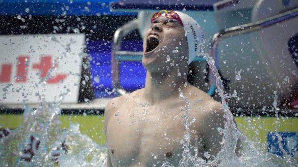 Bloody mess: A firestorm has developed around Sun Yang, but it would have never happened if he didn't smash vials of his blood.