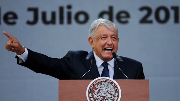 Mexico's President Andres Manuel Lopez Obrador.