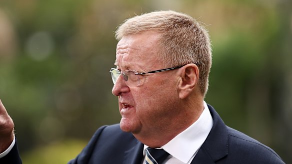 Australian Olympic Committee president John Coates.