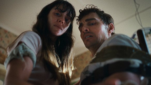 “More bone-crunching contortions, sticky goop and subcutaneous disturbance than you could dream of”: Alison Brie and Dave Franco in Together.