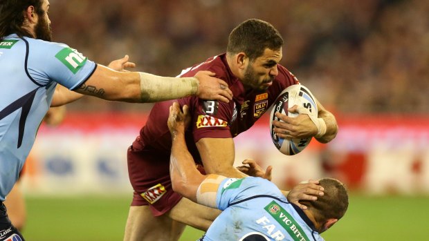 Greg Inglis proved a handful throughout the series.