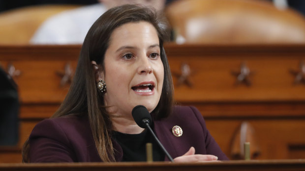 Former president Donald Trump has endorsed New York congresswoman Elise Stefanik for a Republican Party leadership role. 