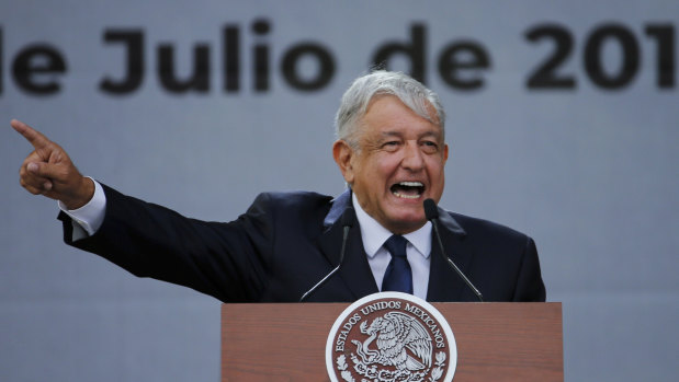 Mexico's President Andres Manuel Lopez Obrador.