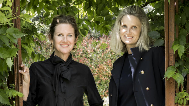 Better Packaging Co co-founders Kate Bezar (L) and Rebecca Percasky.  