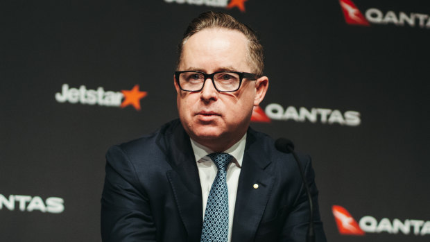 Former Qantas boss Alan Joyce.