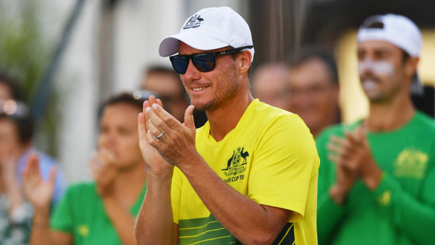 Lleyton Hewitt will be on hand to help unveil the new court at Wimbledon.