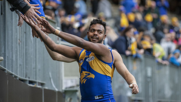 Willie Rioli has returned from the Tiwi Islands in great shape for 2019.