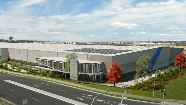 Charter Hall's unlisted funds' Compass Logistics Estate, Eastern Creek, Sydney.
