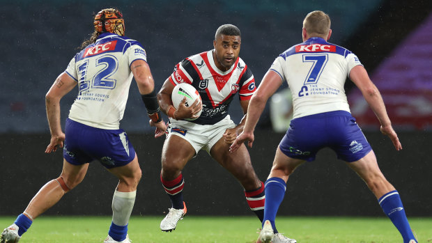 Michael Jennings makes his NRL return against the Bulldogs.