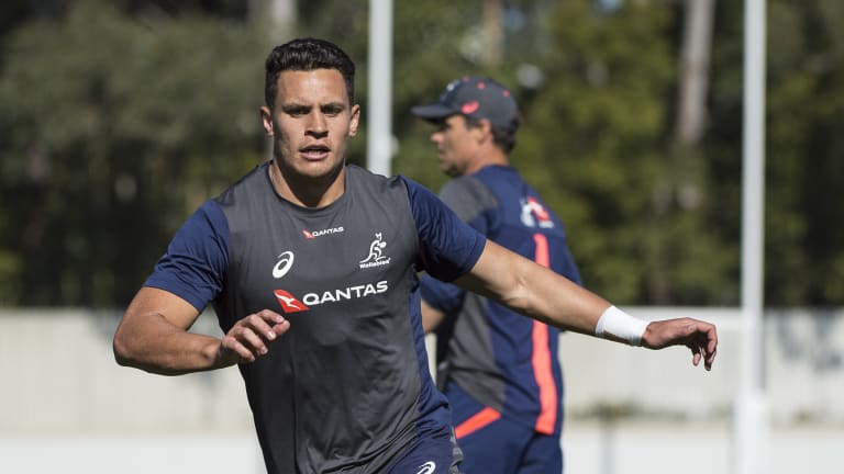 Tiger: Matt Toomua will flit back and forth between Australia and the UK over coming weeks