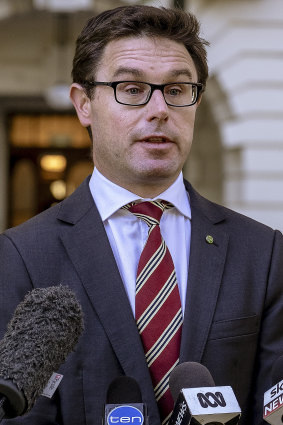 Agriculture Minister David Littleproud. 