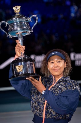 2021 Australian Open women’s champion Naomi Osaka.