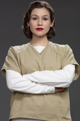 Stone plays Lorna Morello in Netflix's popular series Orange is the New Black.