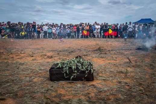 Mungo Man’s remains were returned home in 2017.