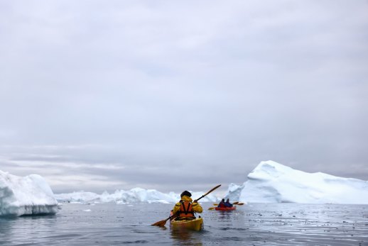If ice continues to melt, Greenland could be green again. 