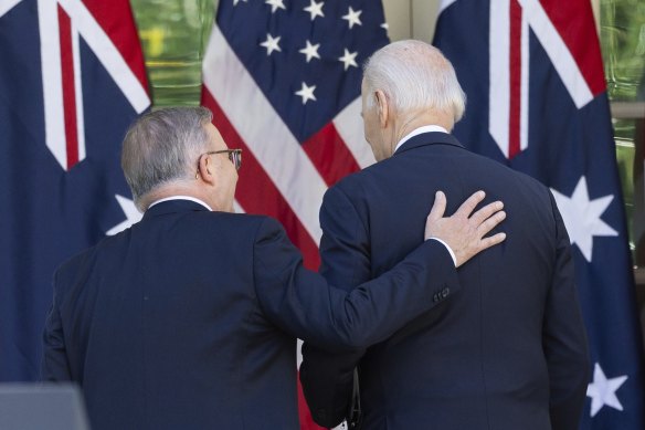 Prime Minister Anthony Albanese assured US President Joe Biden repeatedly that the alliance was strong. 