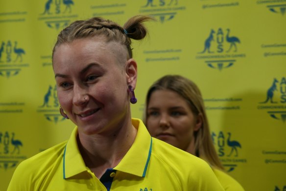 Australian boxer Anja Stridsman fought the Algerian in 2019.