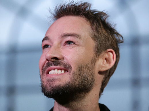 Daniel Johns pictured at the 2015 APRA Music Awards.