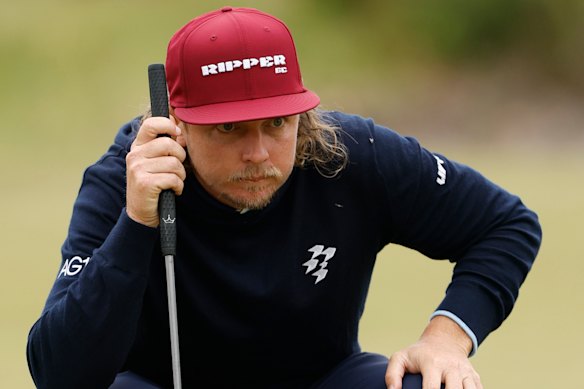 Cameron Smith was on fire in the third round at Royal Melbourne.