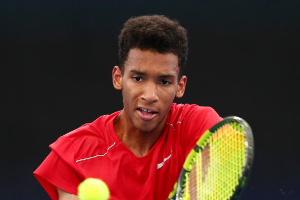 Canadian Felix Auger-Aliassime is pleasantly surprised at quarantine conditions. 
